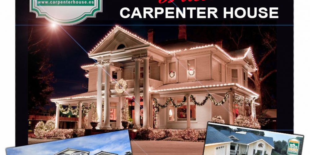 Carpenter House os Desea Feliz Navidad y un Próspero Año Nuevo.