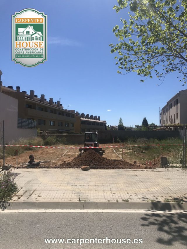 1ª Fase Construcción casa en Castellar del Vallès BCN.